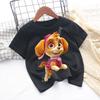 Cute Boys Girls Casuals Tops Summer Birthday Clothing Gift Hots Paw Patrol Kids Tshirts Kawaii Cartoon Character Printed Shirts