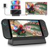 Switch 2 Dock, TV Dock Station for Nintendo Switch 2/1/OLED, Portable TV Docking Station with 4K@120Hz HDMI Adapter/3 USB Port/Type C Port