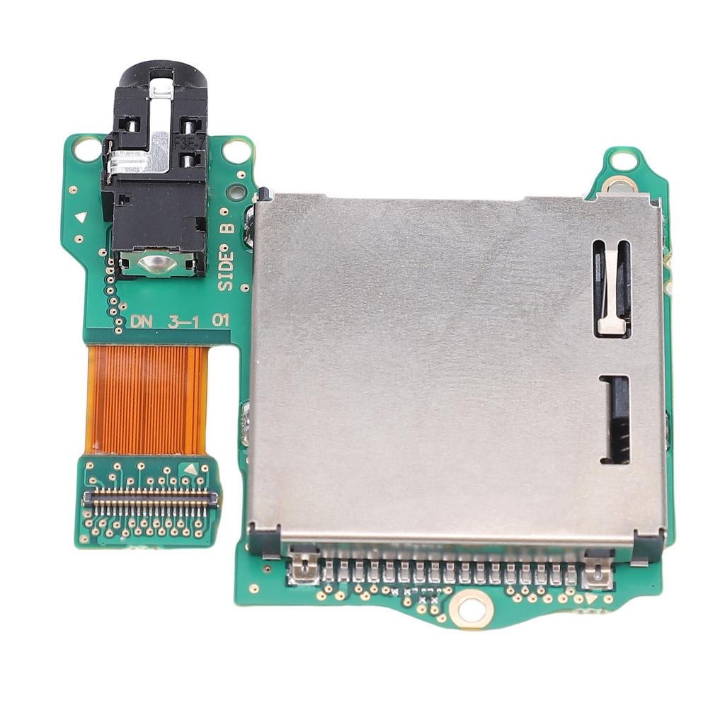 Remplacement de l'emplacement pour carte de jeu hôte pour la console Switch, module d'emplacement de lecteur de carte de jeu avec port pour écouteurs