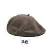 Autumn Winter French Beret Wool Pumpkin hats for women Ladies Female Outdoor Thick Warm Artist Caps Gifts