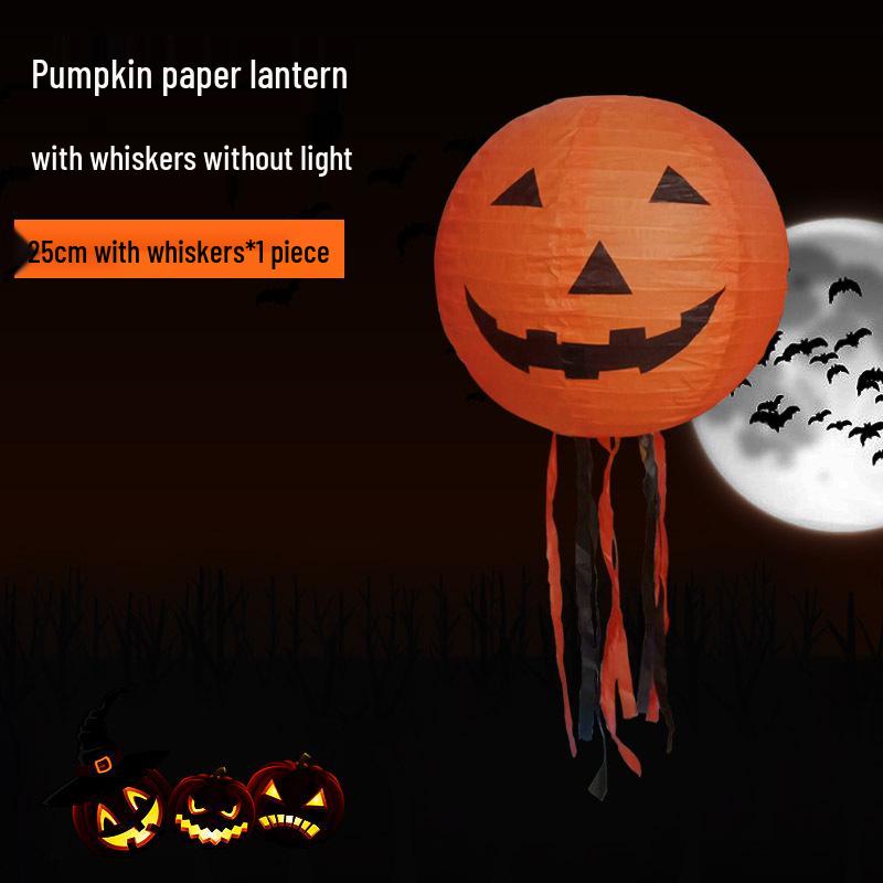 Halloween String Lights: Pumpkin Lantern Decor for Bars, Kindergartens, and More - Hanging Ornaments & Handheld Props