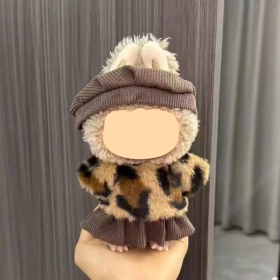 Doll Clothes Set for 17cm Labu-bu Luxury Chic Style Outfit Unique Doll