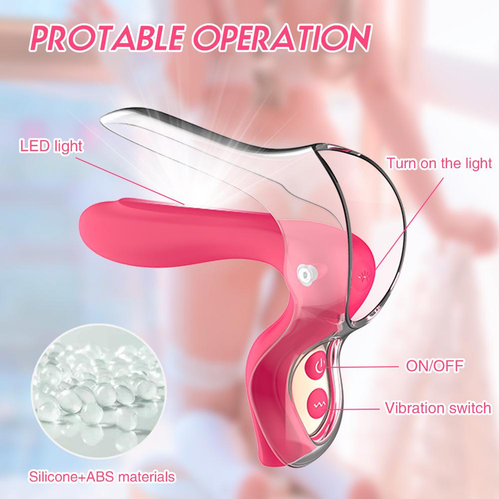 2 In 1 Sucking & Vibrating Clit Stimulator | Breast Tickle Patting Adult Toy for Women