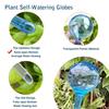 3 Stück Zimmerpflanzen Selbstbewässerungskugel Automatische Pflanzenblumen Wasserbirnen Tropfbewässerungsgerät System für Garten Blumenpflanze