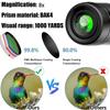 8X HD Zoom Binoculars BAK4 Portable Binocular Telescope Binoculars High Magnification  Concert