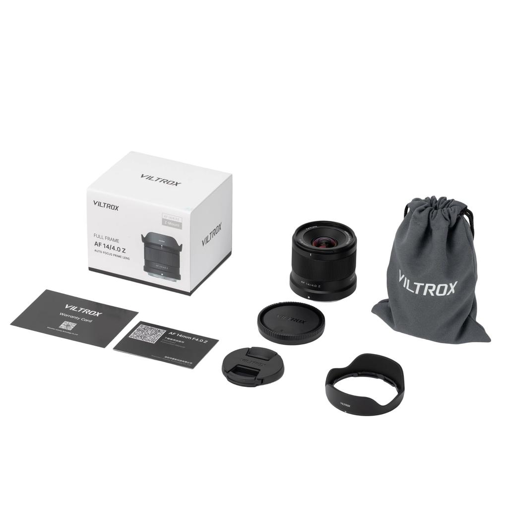 VILTROX AF 14mm F4 Z Ultra Lens for Nikon Z Interchangeable Lens for Nikon Z Mount Mirrorless AIR Series Wide-Angle Mount, Full-Frame Cameras,