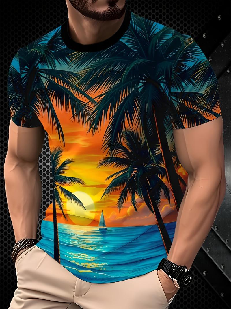 Men s casual sports T-shirt S