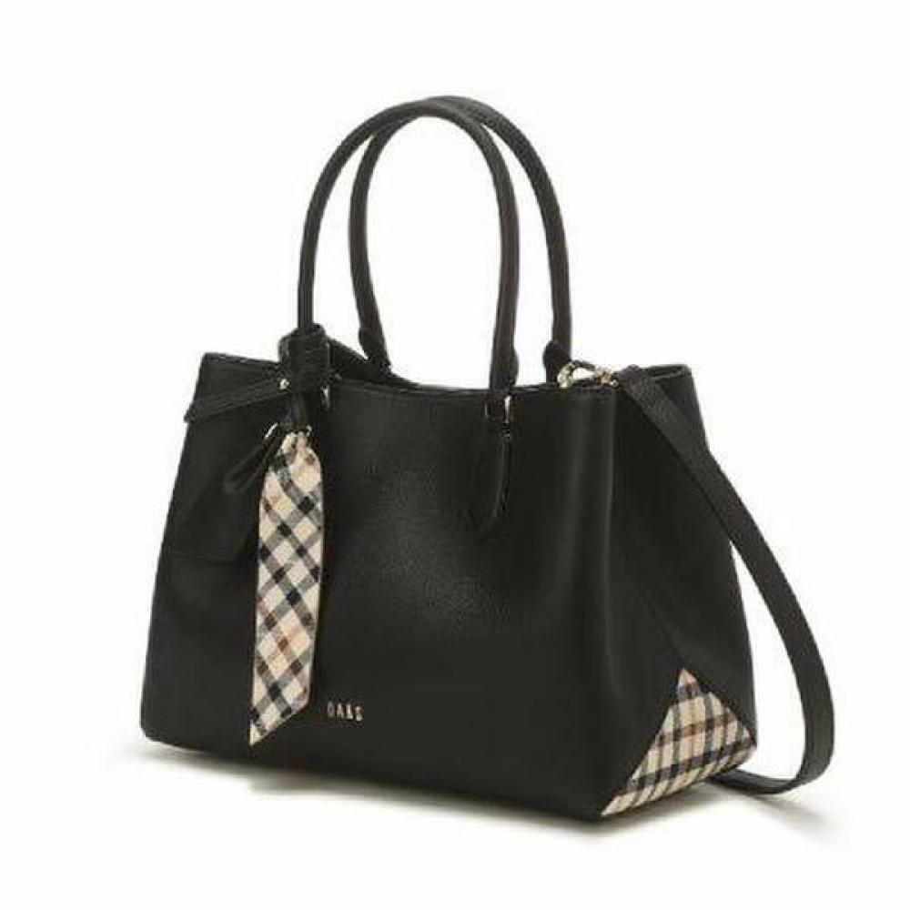 

Daks Black Check Pattern Tote Bag Dcba0e122bk Single option