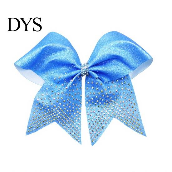 Glitter Bow Hair Clips Sparkling Clip, Sequin Clip for Cheerleading Aerobics Stage Accessories Performance And Dance Team Accessories, Decorative Ties