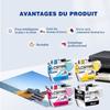 Compatible Ink Cartridges - 1GOLD - LC3219 XL LC3217 - Pack of 4 - Multi-colors - Non-original