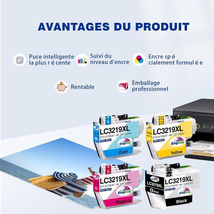 Compatible Ink Cartridges - 1GOLD - LC3219 XL LC3217 - Pack of 4 - Multi-colors - Non-original