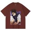 230 Gsm 100% Katoen Jujutsu Kaisen V29 Choso Print Unisex Zwaar Katoen T-shirt