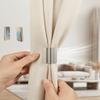2/4 Sets Curtain Magnetic Clips Made of High-Quality Metal Material, Easy to Install and Durable - An Essential Home Accessory