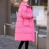Damskie zimowe parki śnieżne Nowy styl koreański gruby bawełniany płaszcz długi swobodny puchowy płaszcz studencki wiatroszczelna odzież wierzchnia