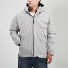 adidas Warm Hooded Casual Sports Cotton Jacket Winter Men Jacket Gray FT2416