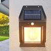 2 Pack Solar Porch Light Motion Sensor Dusk To Dawn Outdoor Lighting Waterproof with 3 Modes for Patio Garage Shed Door Yard