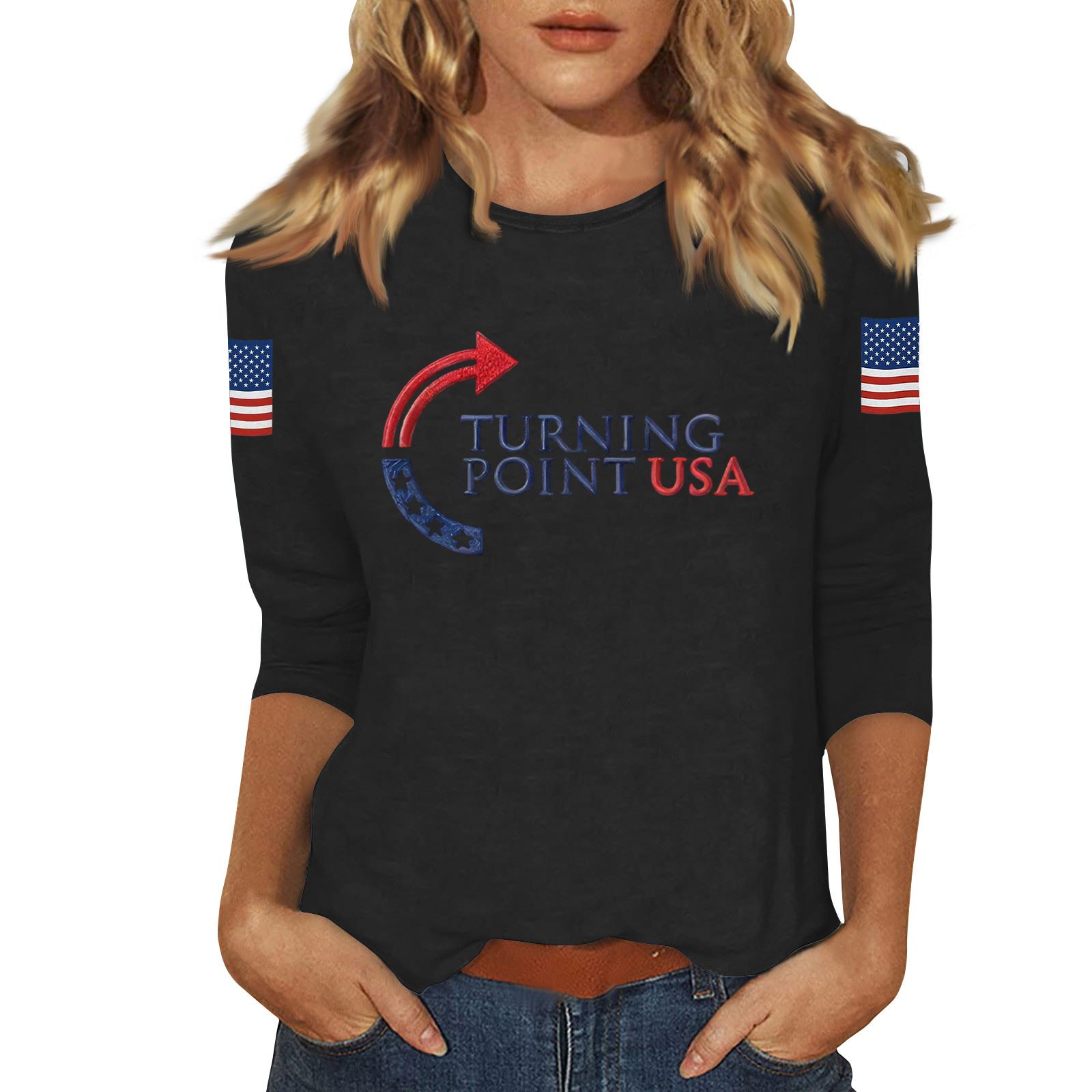 

Женский повседневный модный сексуальный удобный топ с вырезом и рукавом три четверти L чёрный