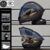 ORZ Bluetooth Flip-up Dual Visor Motorcycle Helmet for Men & Women, HD Full Face, Wingxin Certified for All Seasons.