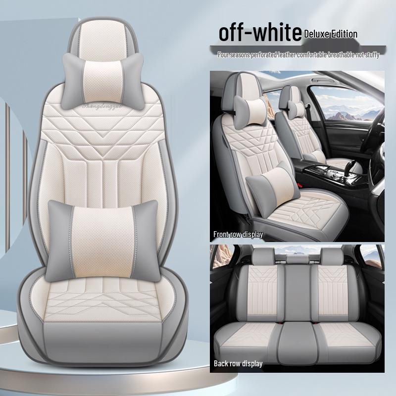 Skoda New Octavia Seat Cover - Full Coverage for 2013/14/16/18/19 Models, All Season, Five-Seater Cushion