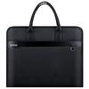 Zippered Shockproof Commuting Briefcase – Large Capacity Document Handbag for Men and Women