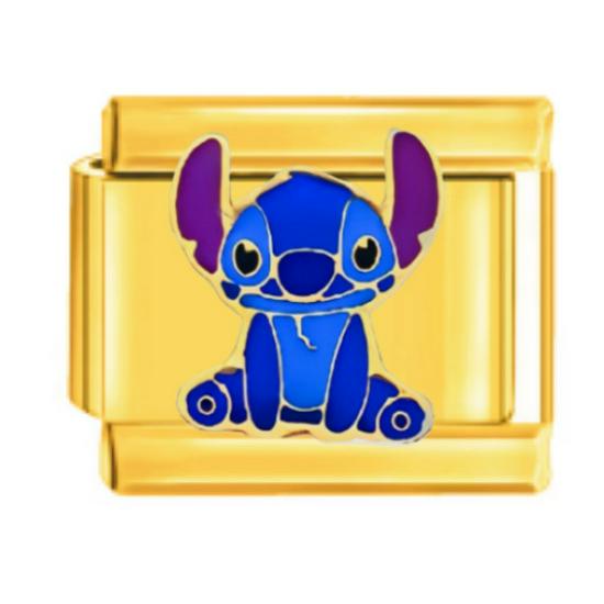 Gold Cartoon Character Titanium Steel Elastic Bracelet