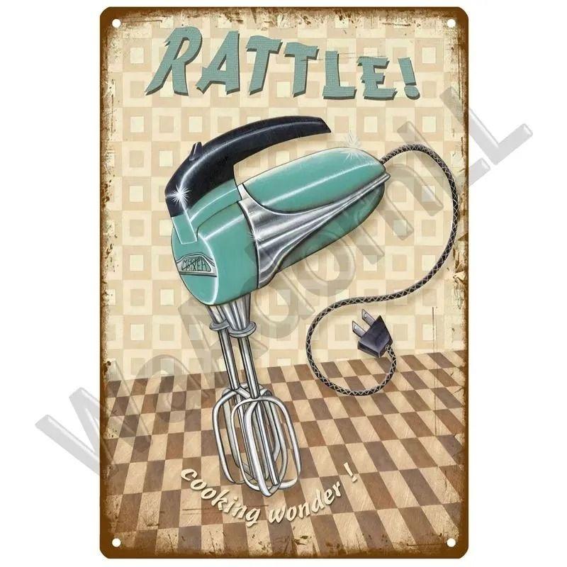 Vintage Metal Sign Garage Bar Wall Decor