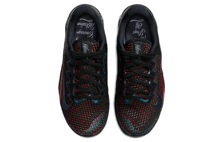 Scarpe da Ginnastica da Uomo Nike Metcon 6 Mat Fraser Nero/Cremisi Brillante-Argento Metallizzato-Nero