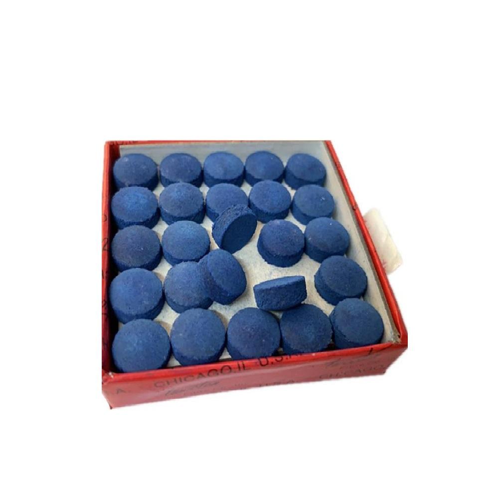 50pcs Cue Tips Glue-on Pool Billiards Snooker Cue Tips Stick Accessories