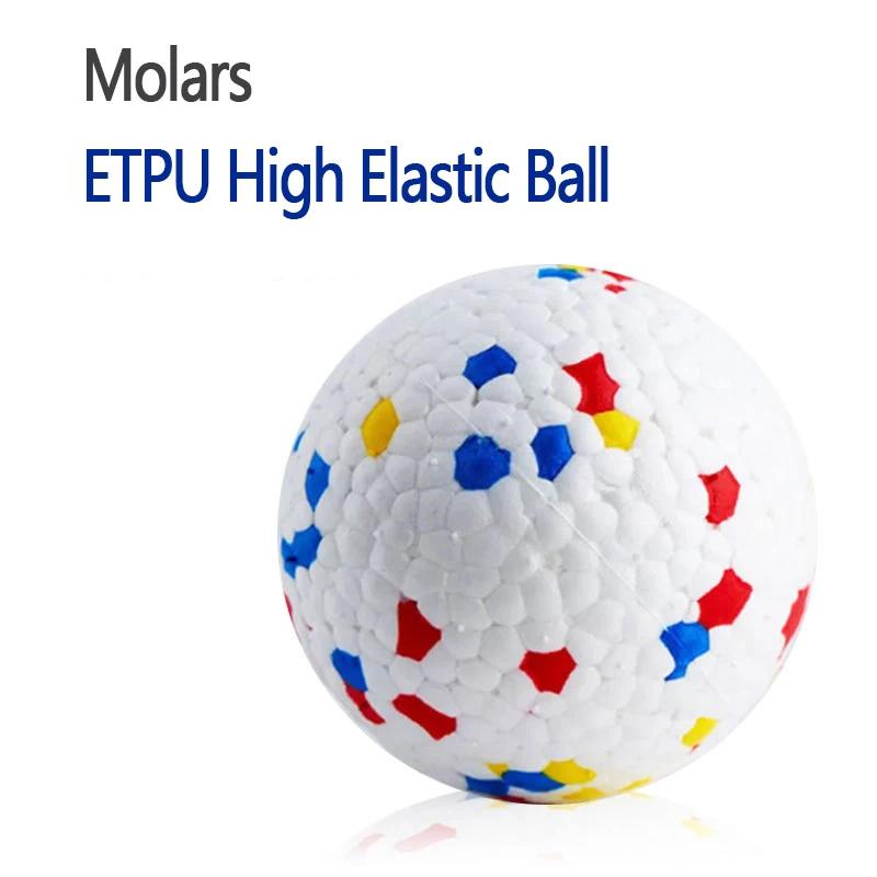 ETPU High Elastic Dog Chew Toy Ball 5cm Bite Resistant Rubber Grinding Teeth Pet Supplies for Aggressive Chewers Puppy 5CM