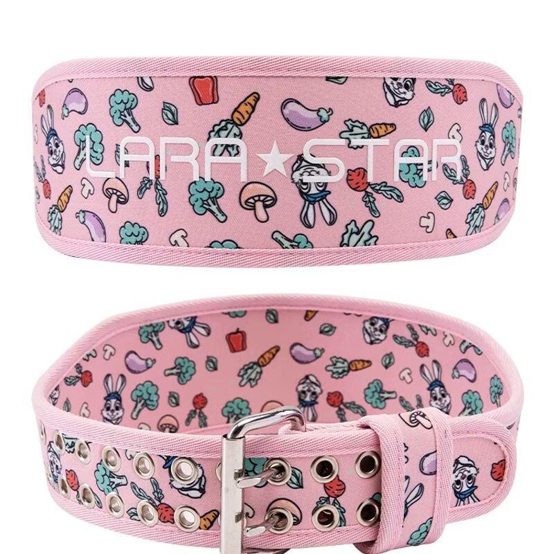 Qiu Qiao Self-discipline Rabbit Canvas Fitness Weightlifting Belt