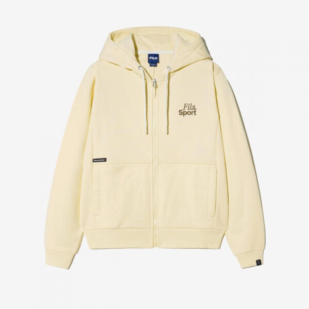 Fila Hooded Zip Up Yew yellow/W95