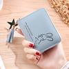 Women Wallet Ladies Mini Small Short Tassel Wallet Cute Girl Zipper Pu Leather Coin Purse Female Hand Wallet Purse