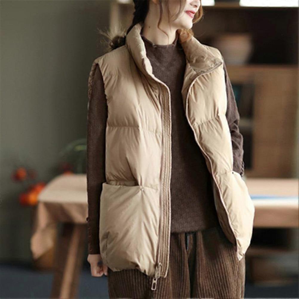 Women's Winter Vests Outerwear Lightweight Quilted Puffer Utility Vest