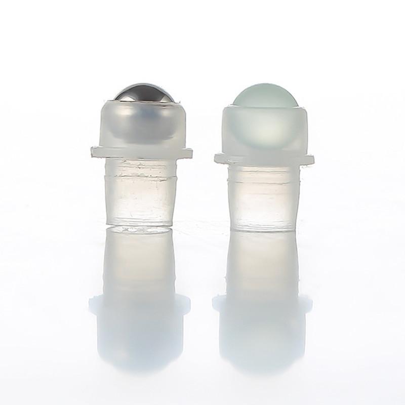 5/10ml Glass Roller Bottle For Essential Oils Aromatherapies Refillable Portable Roll On Container Practical Leakproof Design