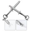 Yemax Nipple Clips with Stainless Bead Grabber 4th for Nipple Adult for SM Nipple Nipple Restraint Nipple Clit 1 Piece Chain, Steel, Design, Clip,