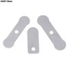 10pz Piastre Valvola Compressore d'Aria Lamiera di Alluminio Argento Per Compressore d'Aria Silenzioso Senza Olio Set Piastre Valvola Compressore