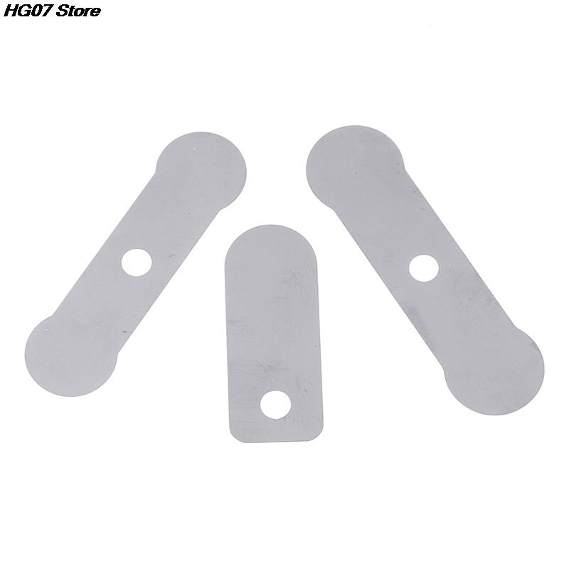 10pz Piastre Valvola Compressore d'Aria Lamiera di Alluminio Argento Per Compressore d'Aria Silenzioso Senza Olio Set Piastre Valvola Compressore