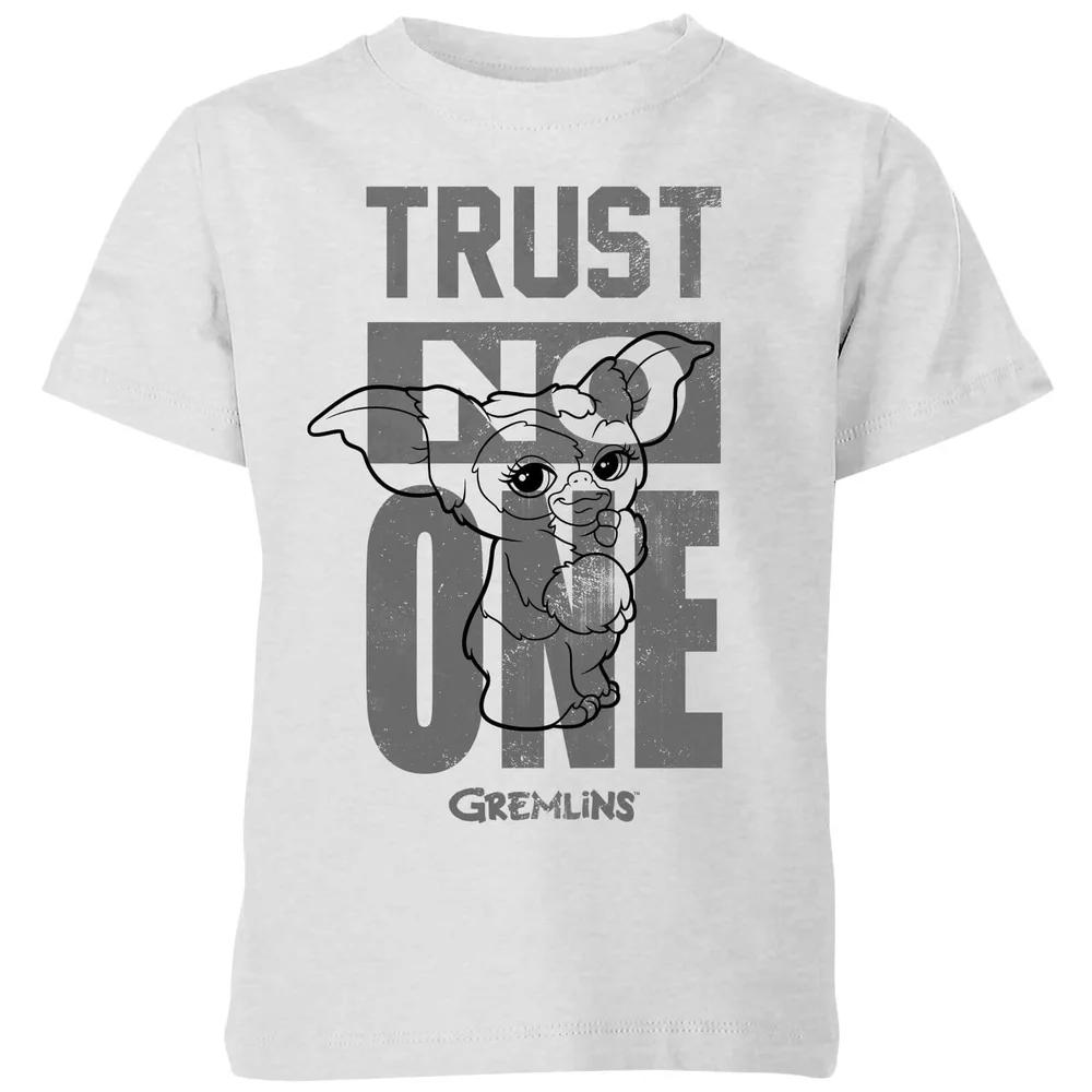 Gremlins Trust One Mogwai Kids  T-Shirt - Grey - 3-4 Years 160