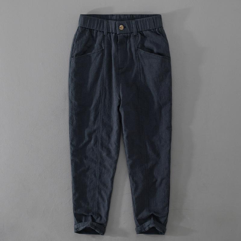 Men's Spring and Summer Versatile Casual Linen Pants - Breathable, Loose-Fit Trousers