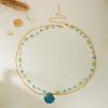 Imitation Pearl Seashell Belly Chain Double Layer Body Chain Belt New Boho Waist Chain  Women