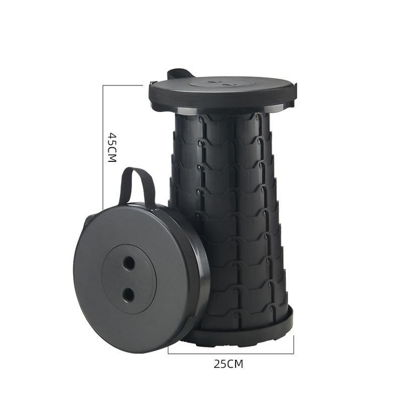 Tabouret Pliant Télescopique Chaise d'Extérieur Banc Portable Petit Tabouret de Camping Tabouret de Pêche Mazar Maison