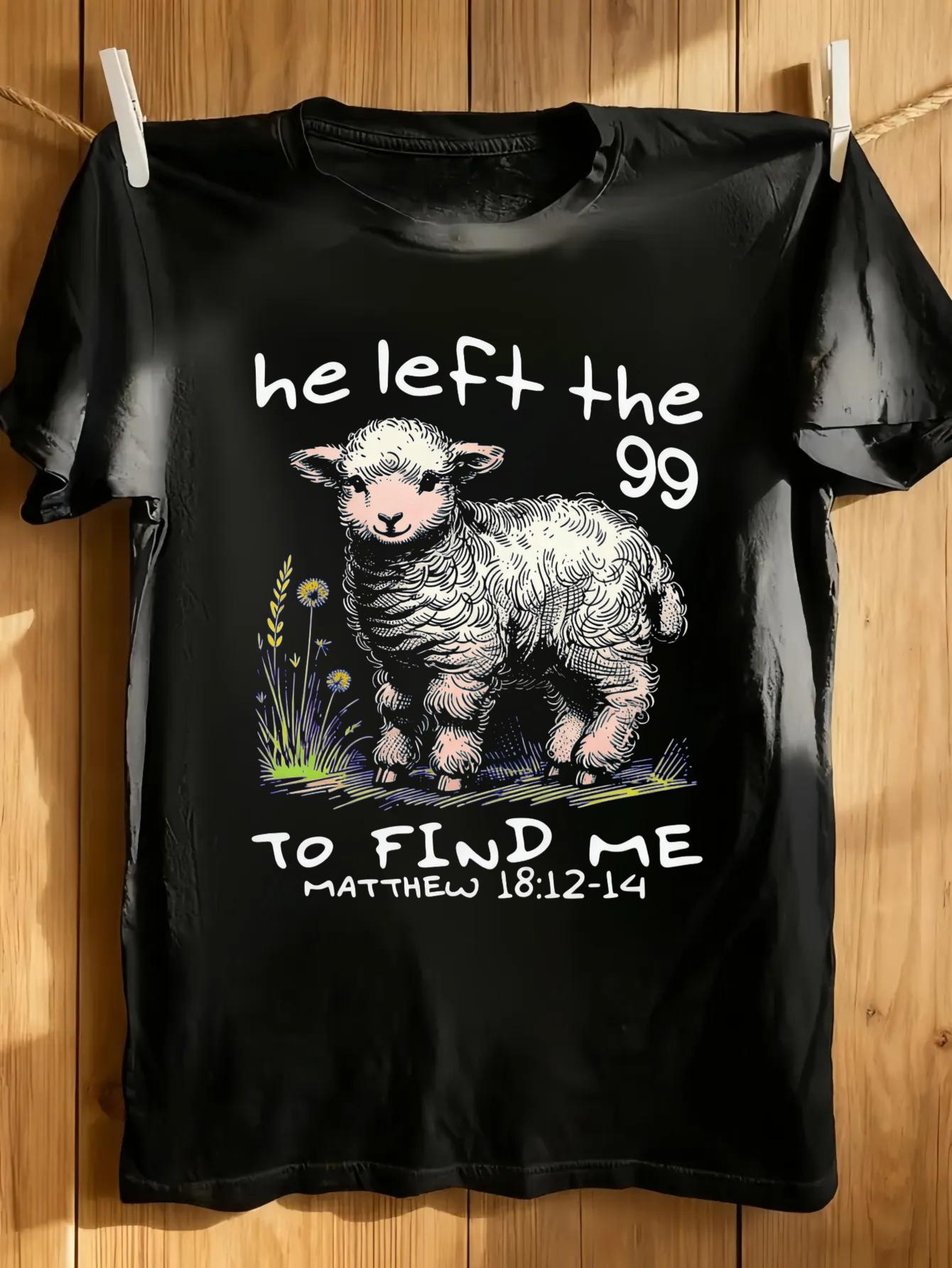 

He Departed with That Humorous Christian T-Shirt for Both Men And Women 5XL різнокольоровий
