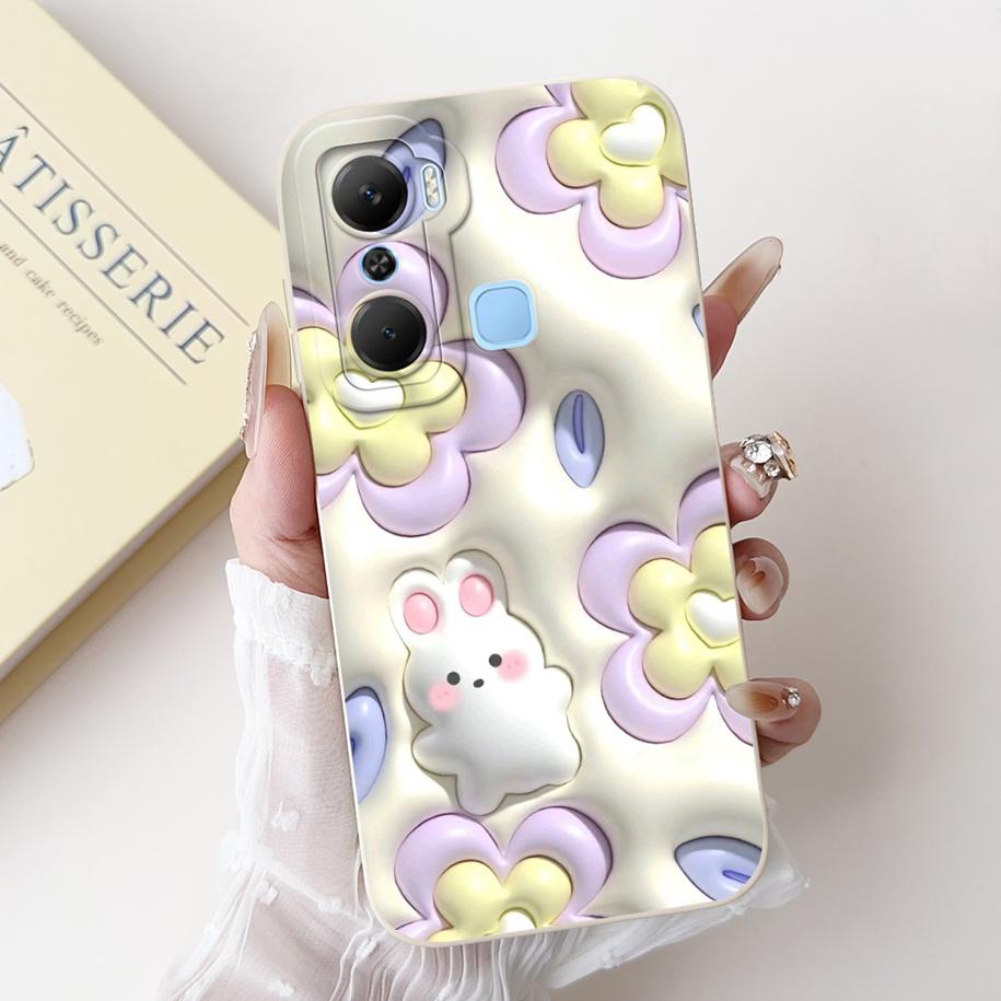 Case For Infinix Hot 12 Pro Play Cover X668 X6816 Soft Liquid Silicone Lens Protective Cases For Infinix Hot 12i Hot12 Play Capa