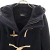 THE RERACS Made In Japan Melton Duffel Coat 36 Dark Blue Women Used