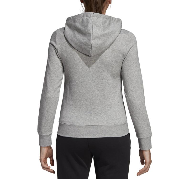 adidas Training Hooded Sweatshirt Jacket Men Tops Gray DU0664