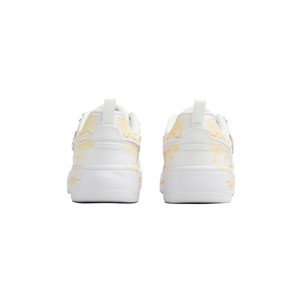 Li Ning Sycee Wan Hua Nong, Kitten Sweetheart, Shopping Bag Abrasion Resistant Slip Resistant Low Top Skateboard Shoes AGCT340-5(Team113-S-BOX)