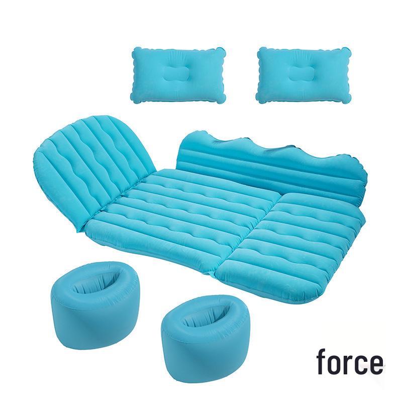 Thickened Car Inflatable Travel Mattress: Rear Seat Folding Bed for SUVs & Sedans