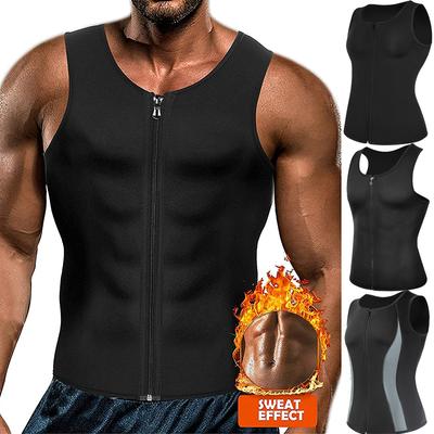 Men Neoprene Waist Trainer Belt for Weight Loss Fitness Support Abdomen Body Shaper Sweat Suit Strap