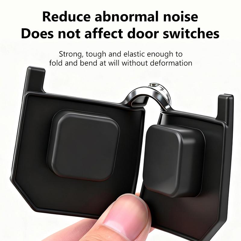 SEAMETAL Silicone Car Door Limiter Pad Lock Buffer Shock Absorber Car Silicone Door Latch Protective Covers Shock-Proof Thickened Anti-collision