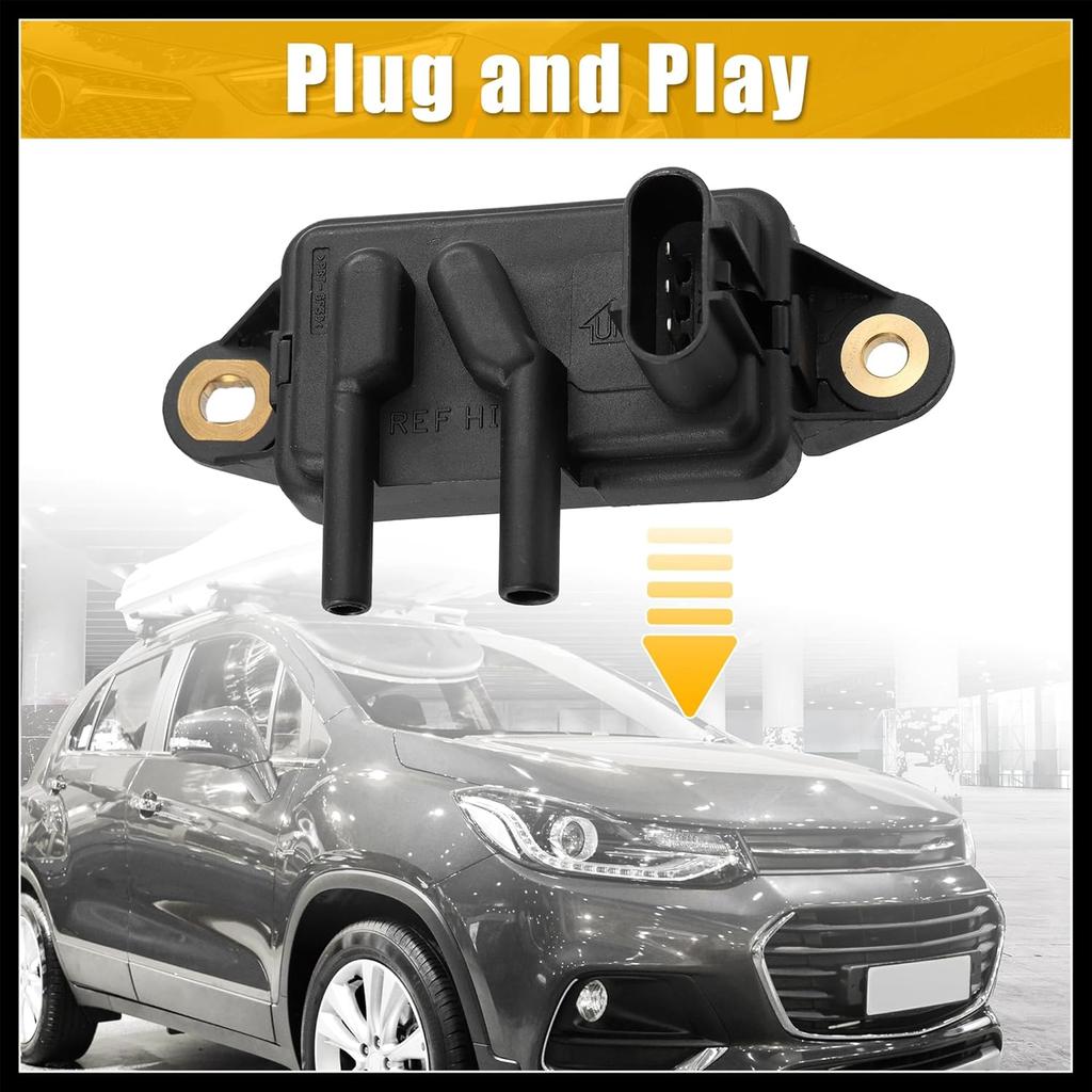 EGR Valve Pressure Feedback Sensor DPFE Sensor F77Z9J460AB for Ford F150 Escape Focus for Lincoln for Mazda for Mercury Exhaust Gas Recirculation